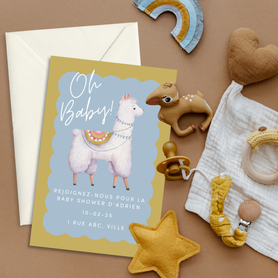 Baby Shower Fiesta lama
