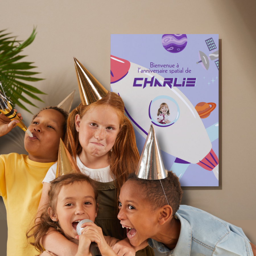Anniversaire d’enfant Spatial