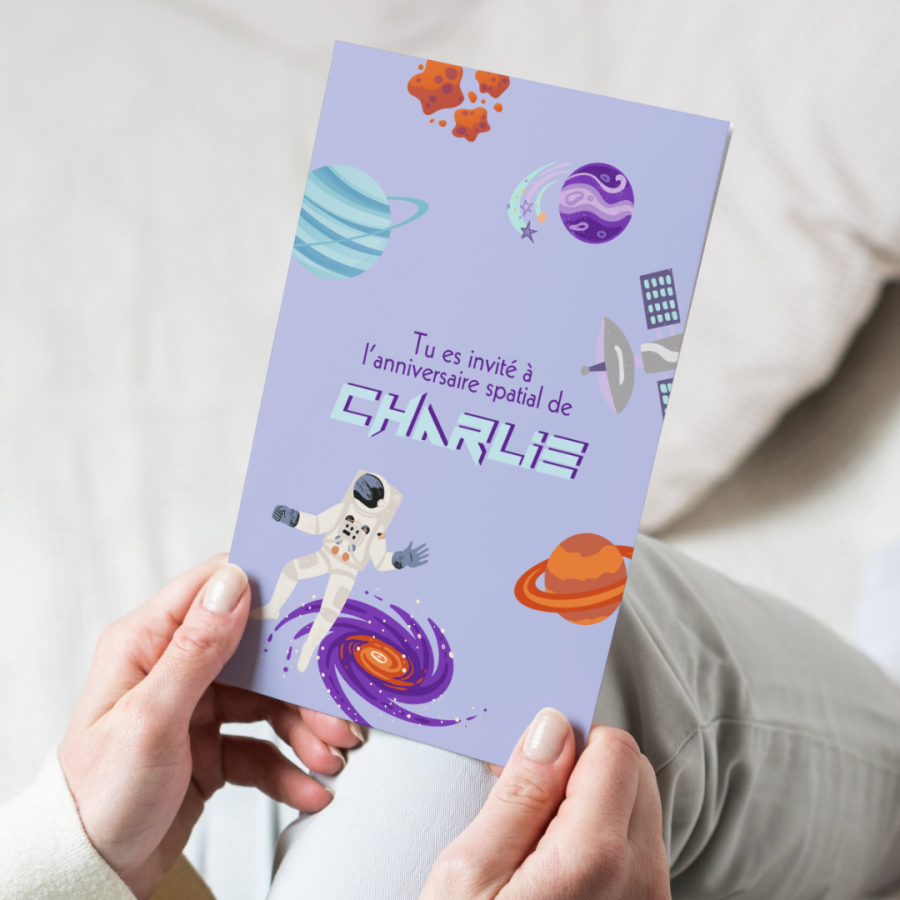 Anniversaire d’enfant Spatial